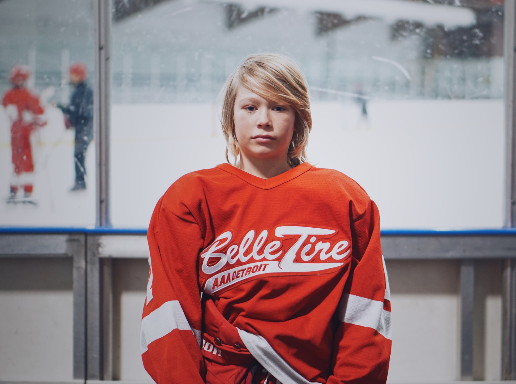 Portrait of Hockey Player